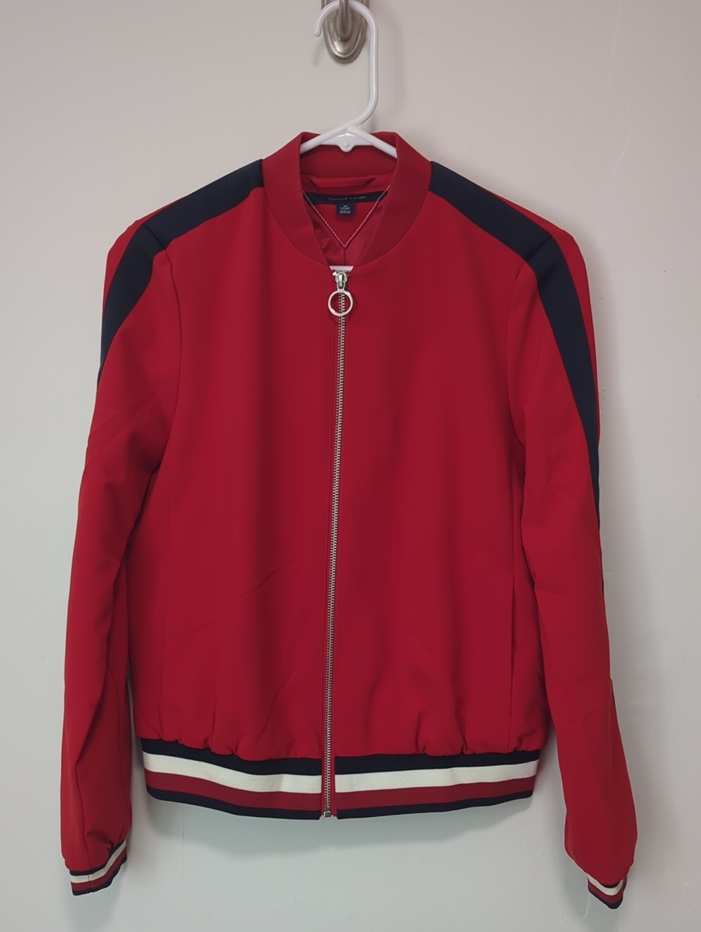 Tommy Hilfiger Red Bomber Jacket